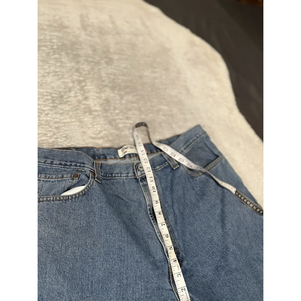 Levi's 560 Comfort Fit‎ Mens Blue Denim Jeans Size 40x38 Act 40x30 Pants